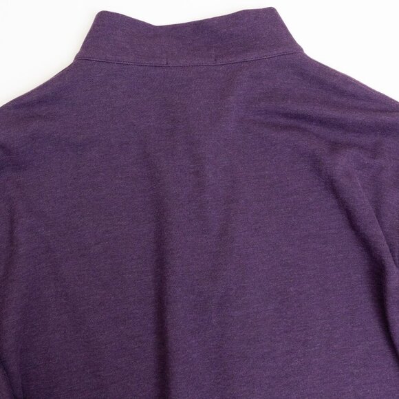 Peter Millar Crown Comfort Quarter-Zip Pullover Purple Mens XL - Picture 12 of 15